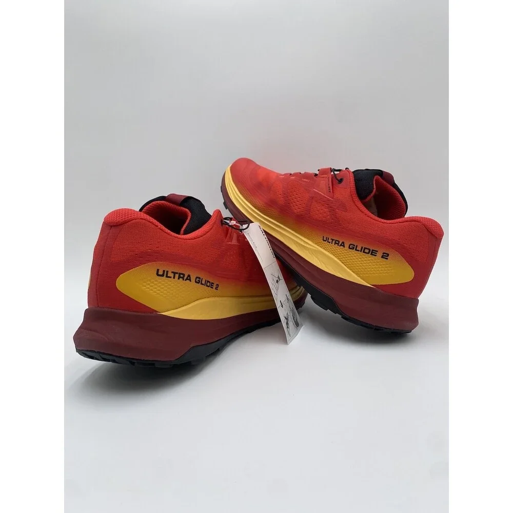 Salomon ULTRA GLIDE 2 Men's NEW Trail Shoe High Risk Red/Zinna US Size 14